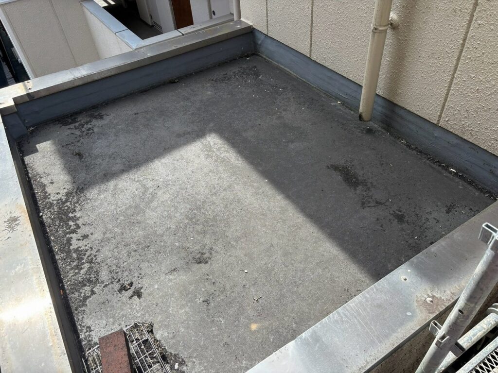 下屋防水施工前