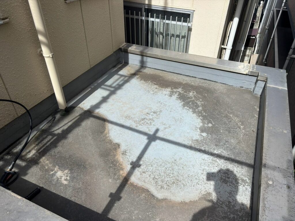 バルコニー防水施工前