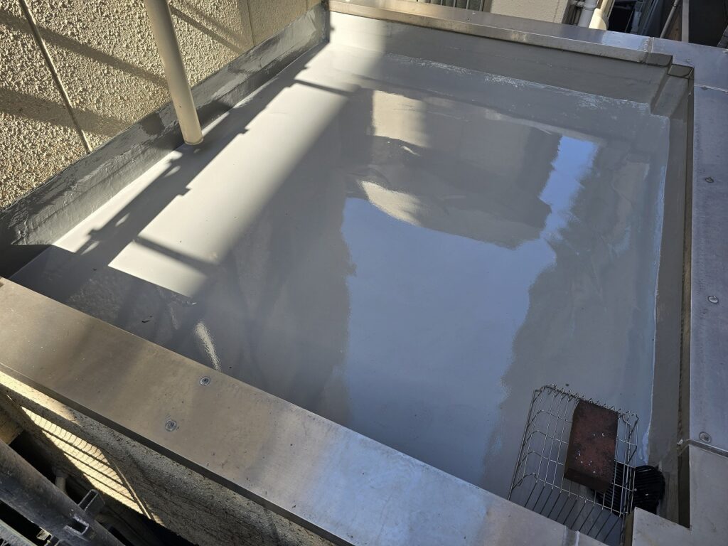 バルコニー防水施工後