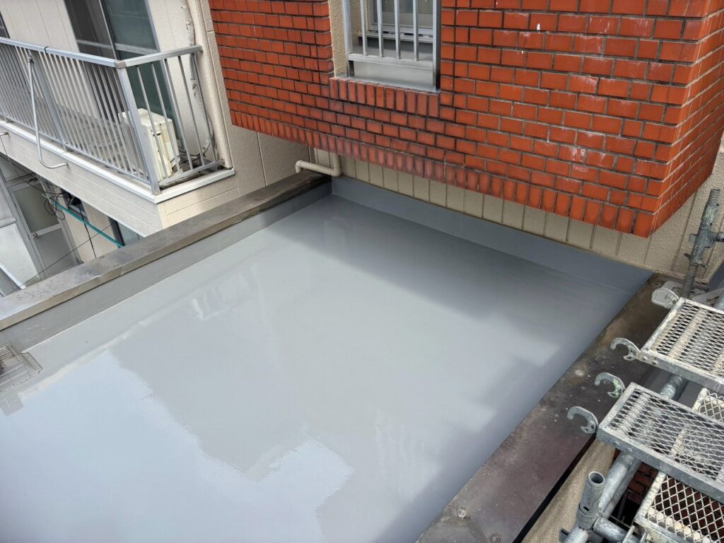 別区画の施工後