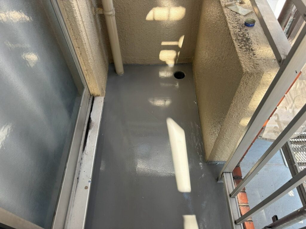 排水口まわり施工後